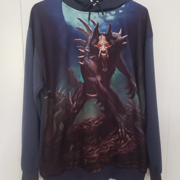 RWBY Limited Edition RJ Palmer Sublimated Hoodie - "Beowolf" - Picture 2 of 5